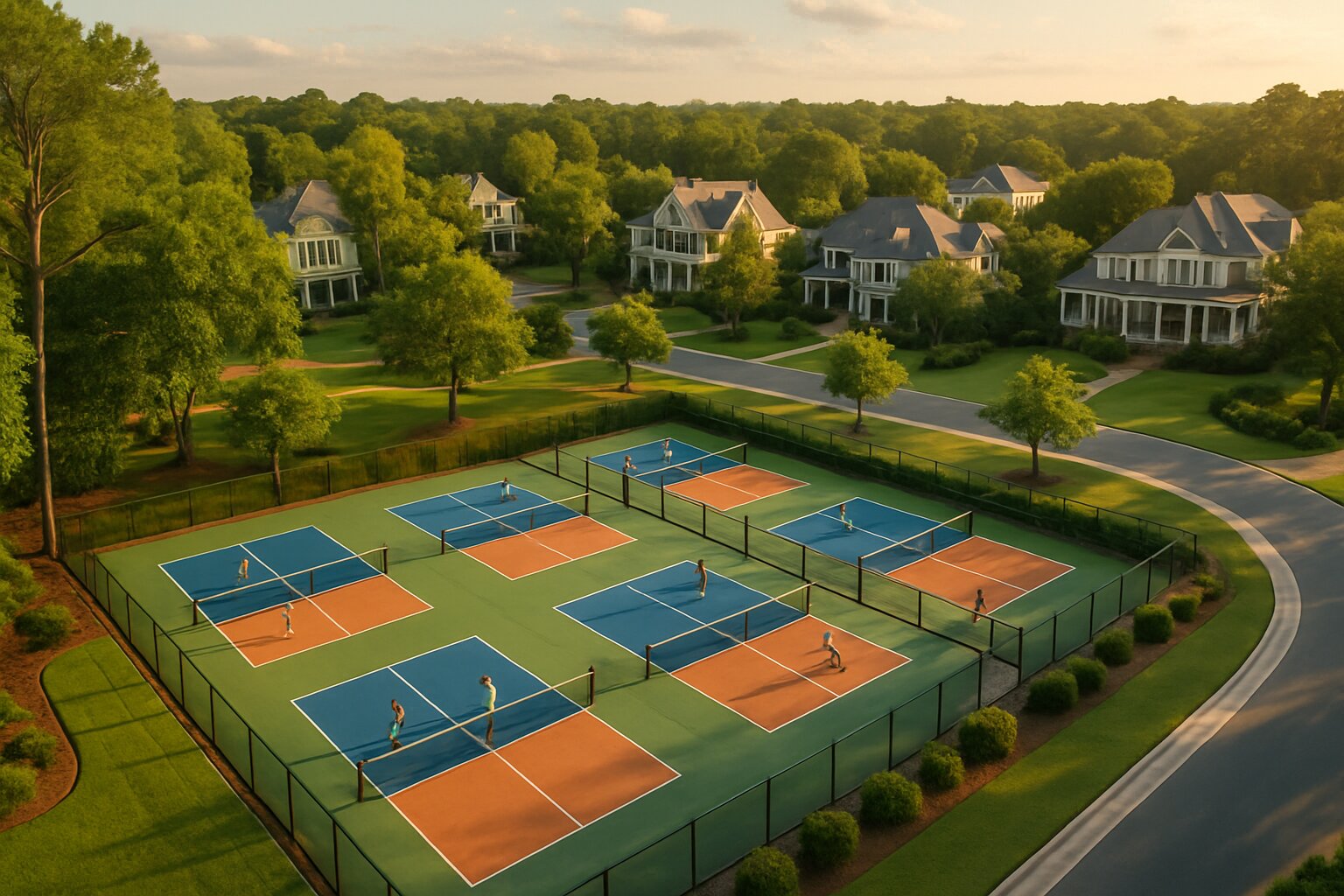 Pickleball courts near Charleston, SC communities